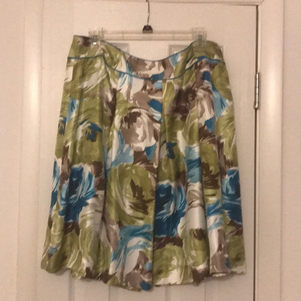 Talbots Multi-Colored Skirt